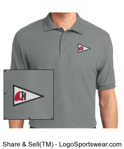 Port Authority Men's Silk Touch Polo Design Zoom